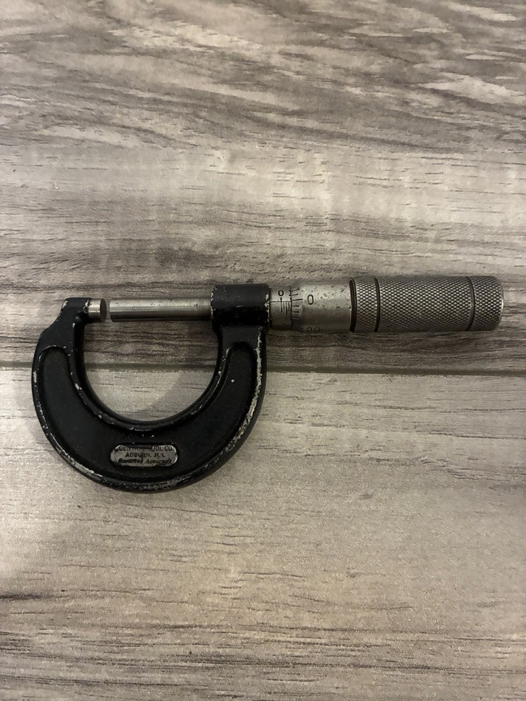GENERAL TOOLS 0-1”  MICROMETER, .001”, USA