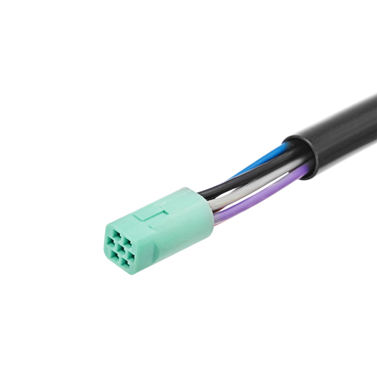 Black Cable Extension For Harley 09-13 Touring Road Street Glide 16"-18" Bar ABS