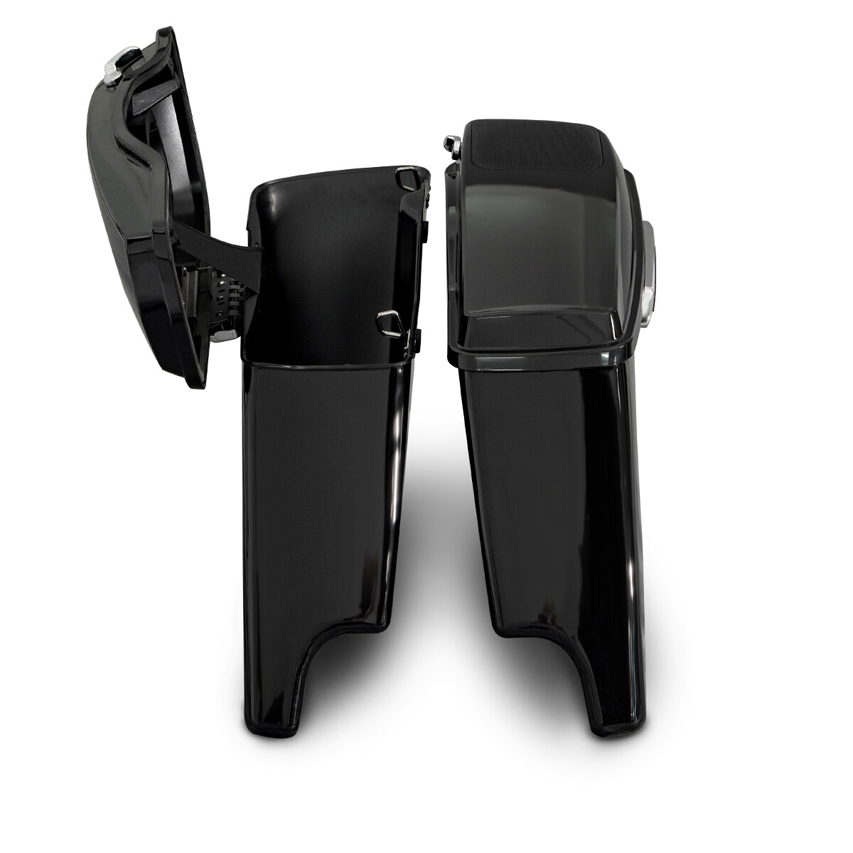 5" Stretched Extended Hard Saddlebags w/ 6x9" Speaker Lid For Harley Touring 14+