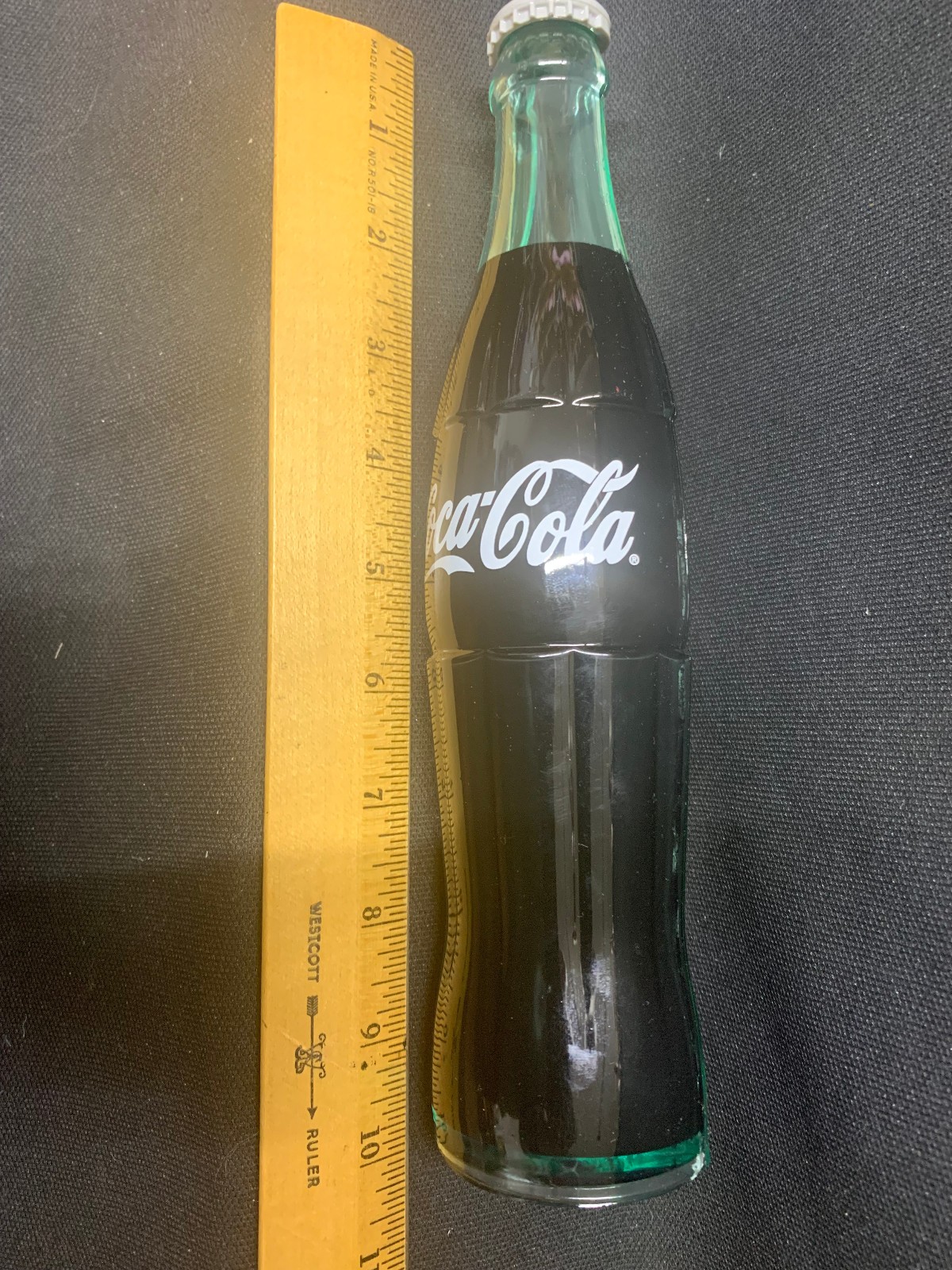 COCA COLA ACRYLIC DOOR HANDLE PULL 9 3/4" NEW CONDITION