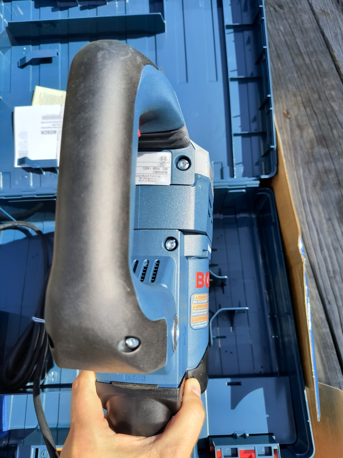 Bosch 11264EVS 13 Amp Corded 1-5/8 in SDS-Max Variable Speed Rotary Hammer Drill