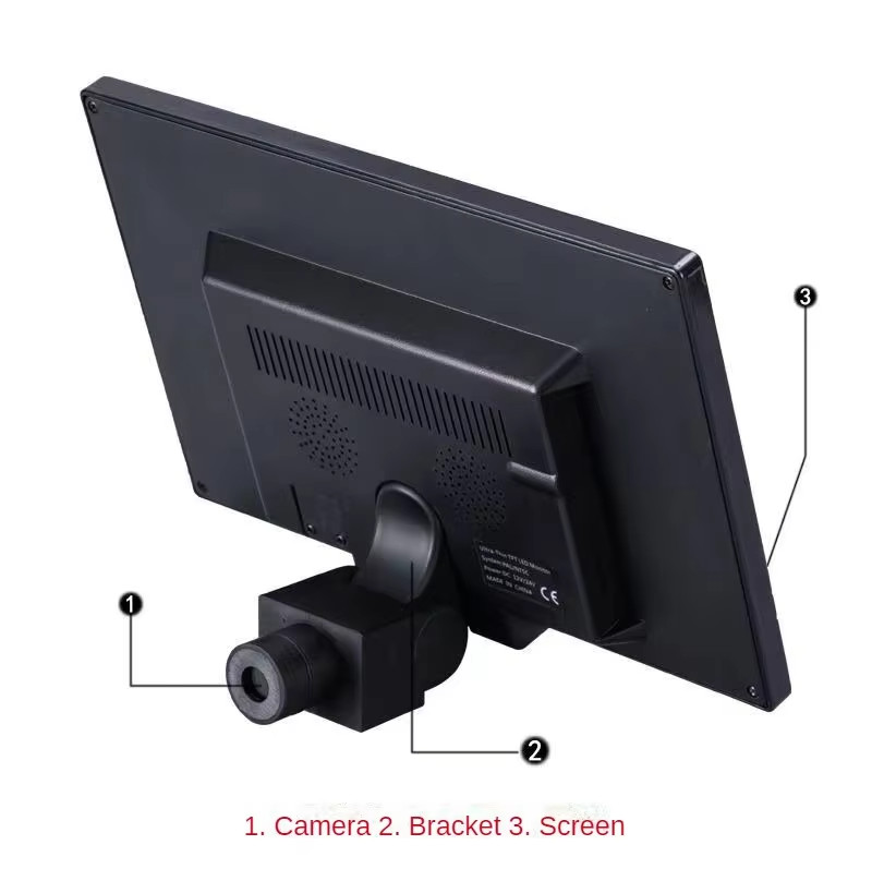 9-inch LCD display for microscopes, universal version
