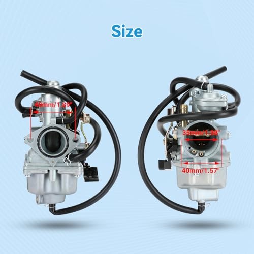TRX250 Carburetor Carb Kit Compatible with Recon 250 Fourtrax TRX250EX