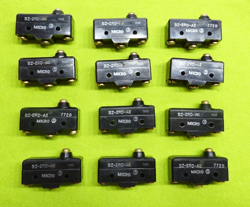 12 Honeywell bz-2rd-a2 micro switch lot microswitch