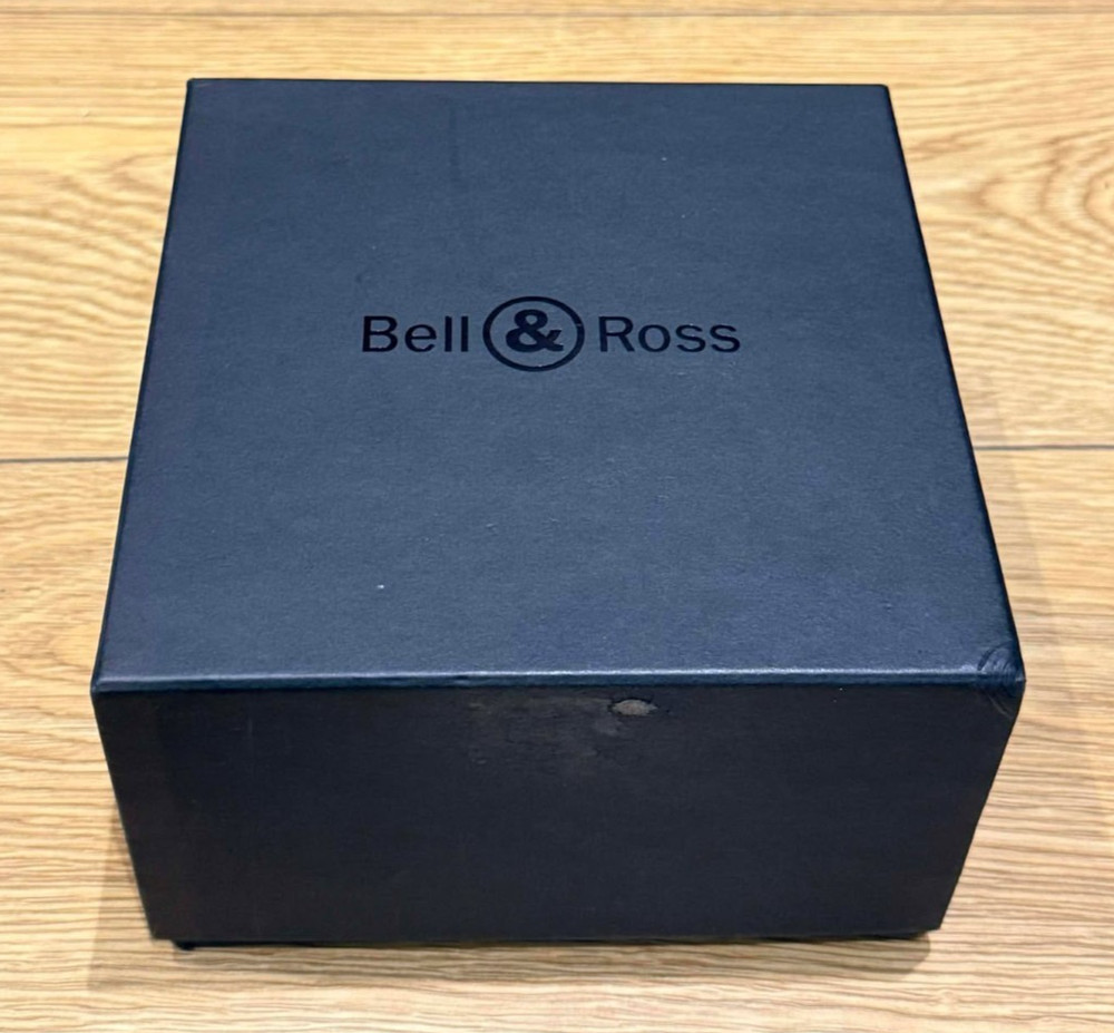 Genuine Original Bell & Ross Black Watch Presentation Box Case Complete Set