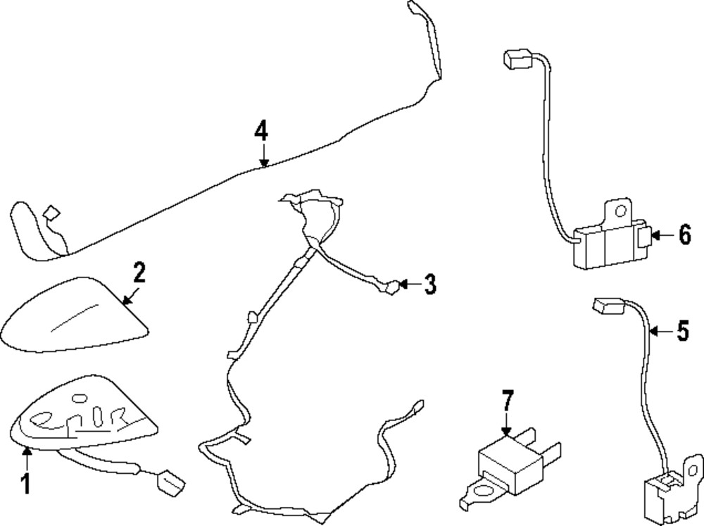 Genuine Nissan Noise Filter 28362-6GP0A