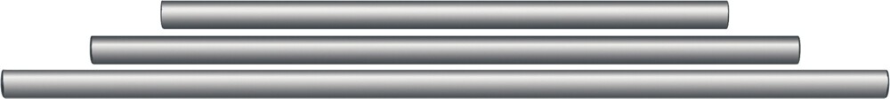 Gibraltar Straight Rack Tube 20 in.