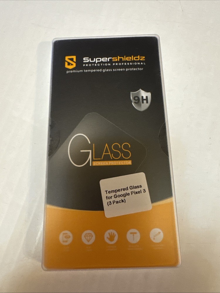 Supershieldz Tempered Glass Screen Protector For Google Pixel 3 (3-pack)