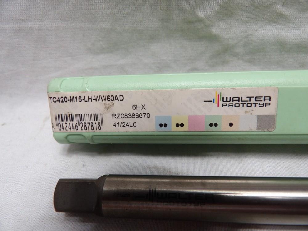 Walter Prototyp TC420-M16-LH-WW60AD Machine Thread Former