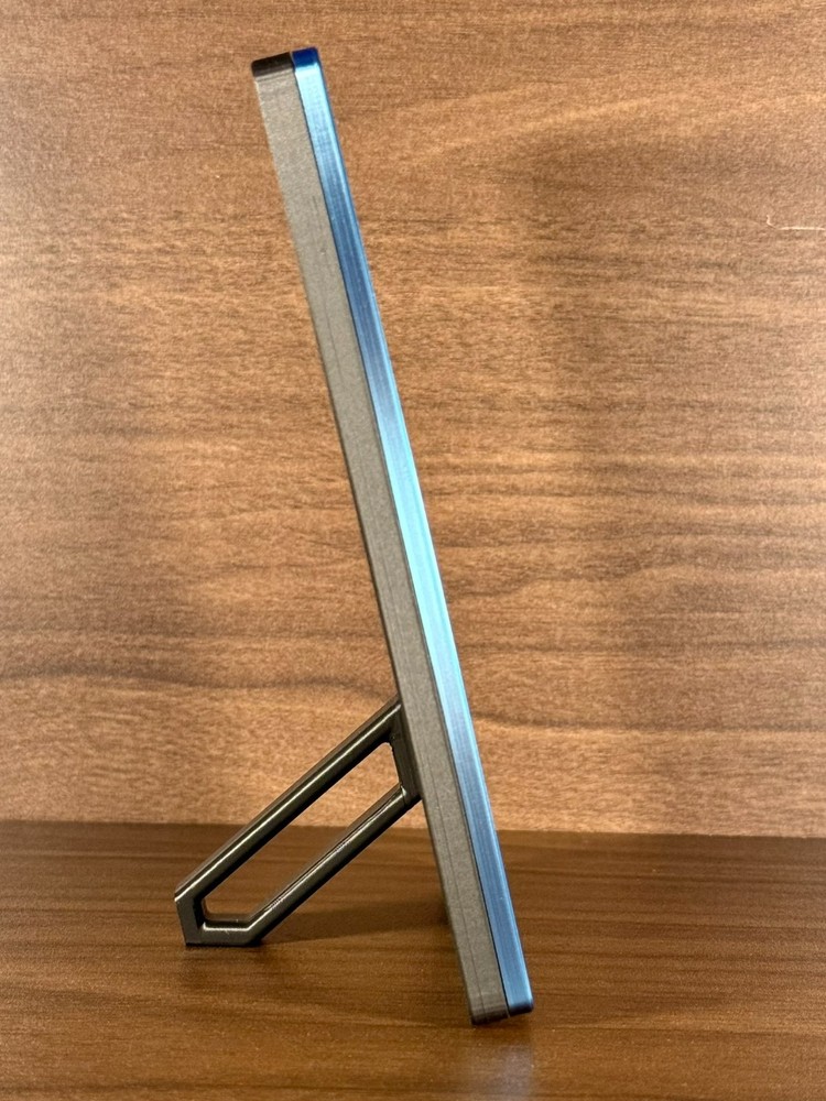 PSA Slab Display Stand Phantom Blue Galaxy 3D Effect Magnetic Graded Card