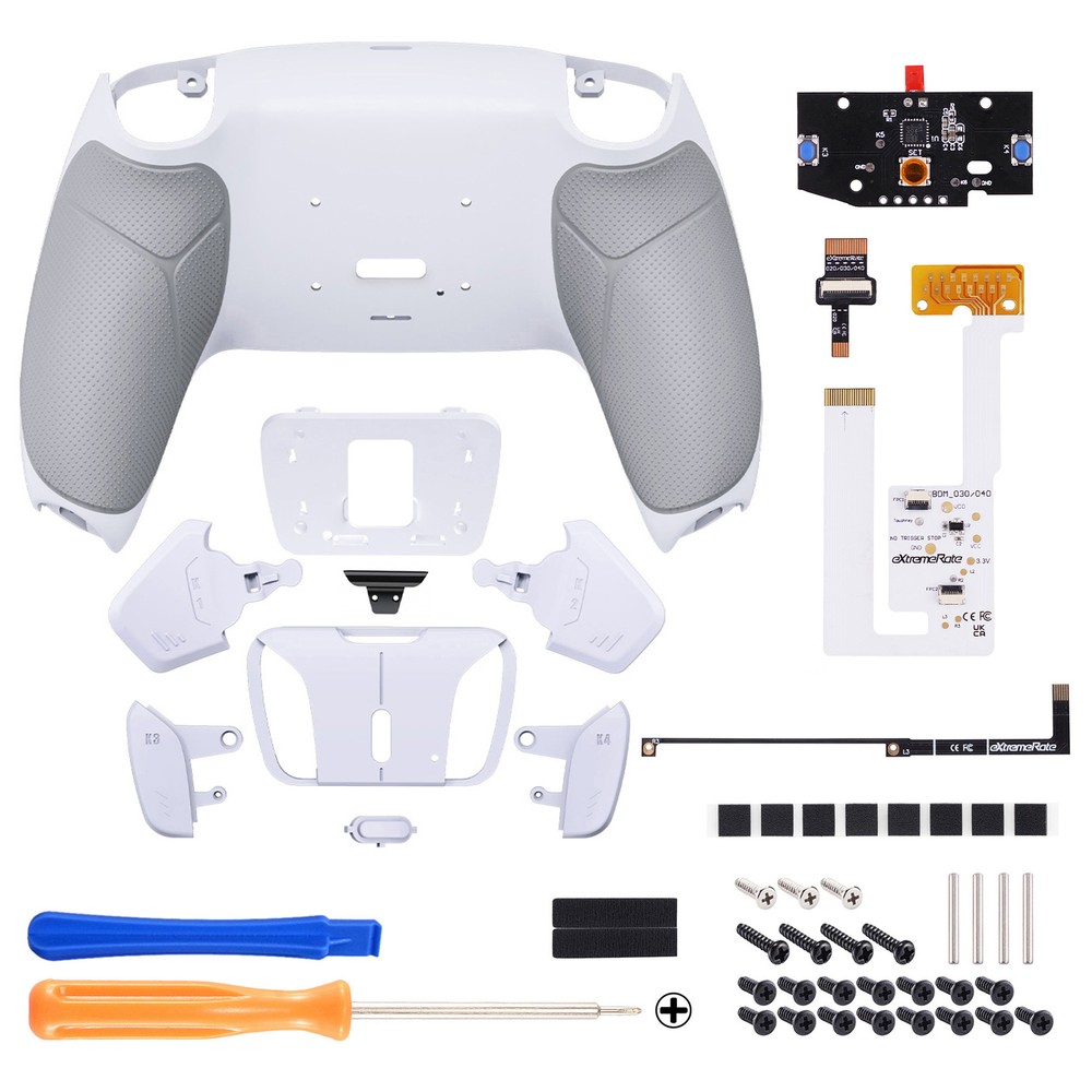 4 Back Buttons RISE4 V3 Remap Kit Back Shell for PS5 Controller BDM-030 040 050
