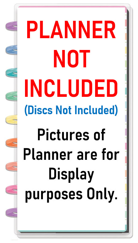 Exercise Log Dashboard for use with Half size HP Notebook