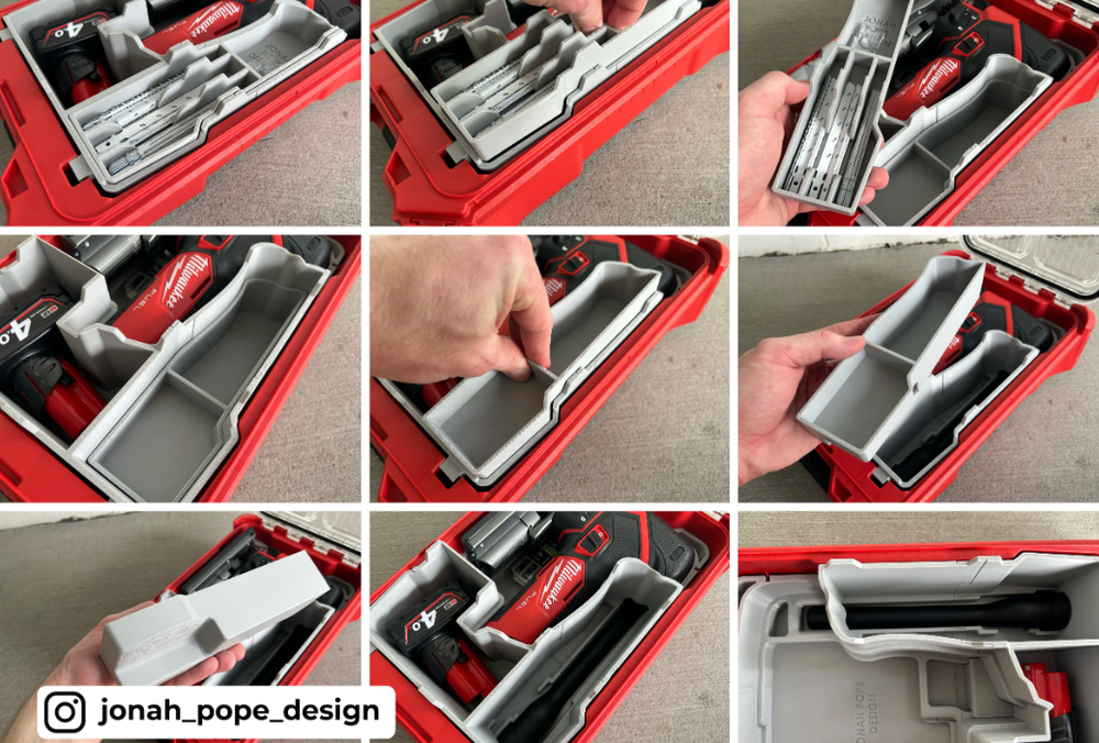 Milwaukee Packout Insert for M12 Jigsaw FUEL (Insert Only)