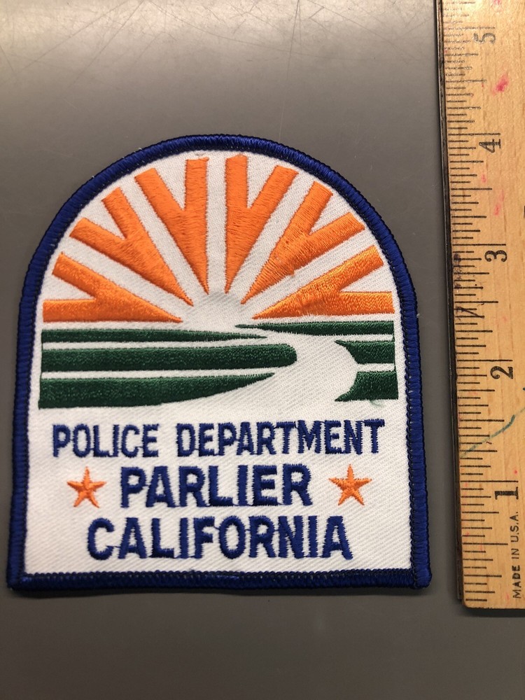 Parlier California Police Patch