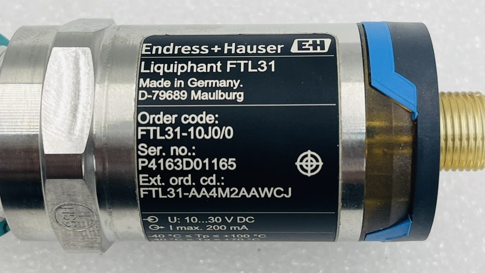 Endress+Hauser Liquiphant FTL31 Vibronic Point Level Detection