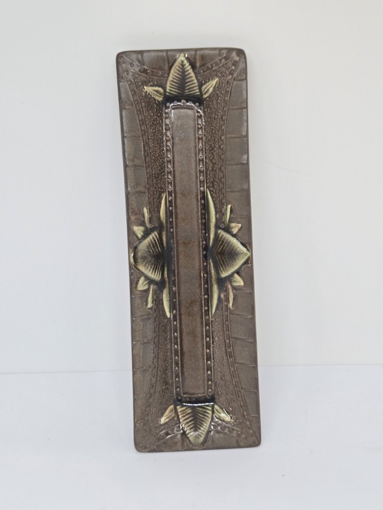 Spector Studios Glazed Pottery Rectangular Trinket Dish READ