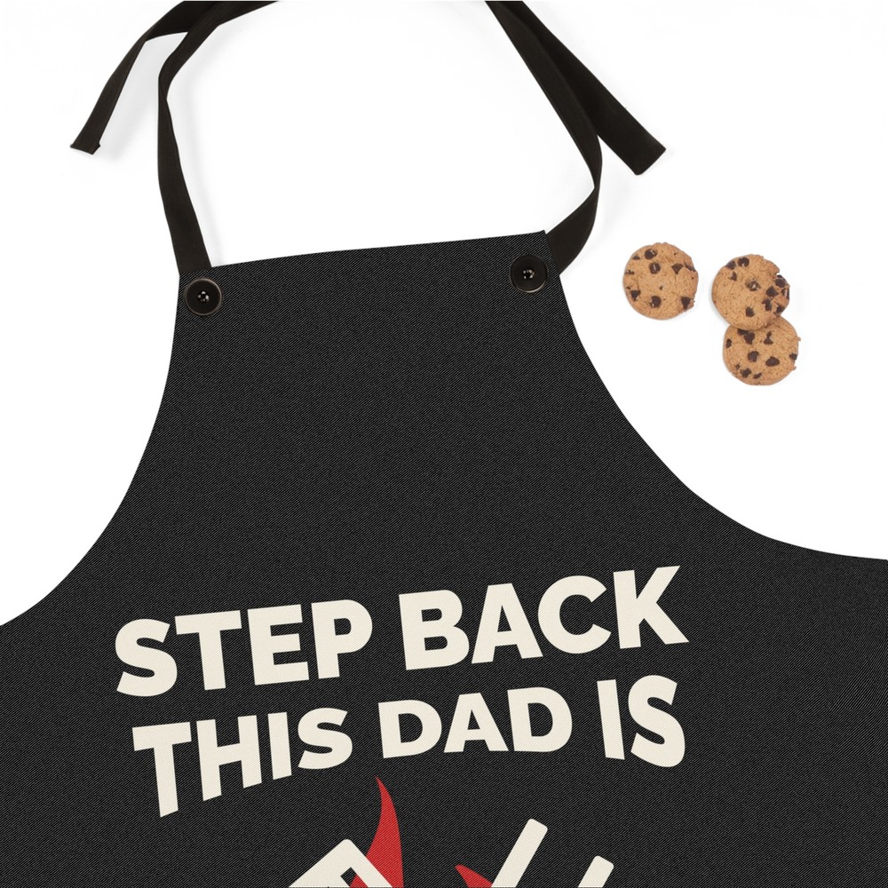 Grilling Dad Apron, Funny BBQ Gift, Father's Day Kitchenware