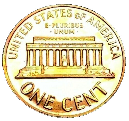 1961 UNC PROOF LINCOLN MEMORIAL CENT #2