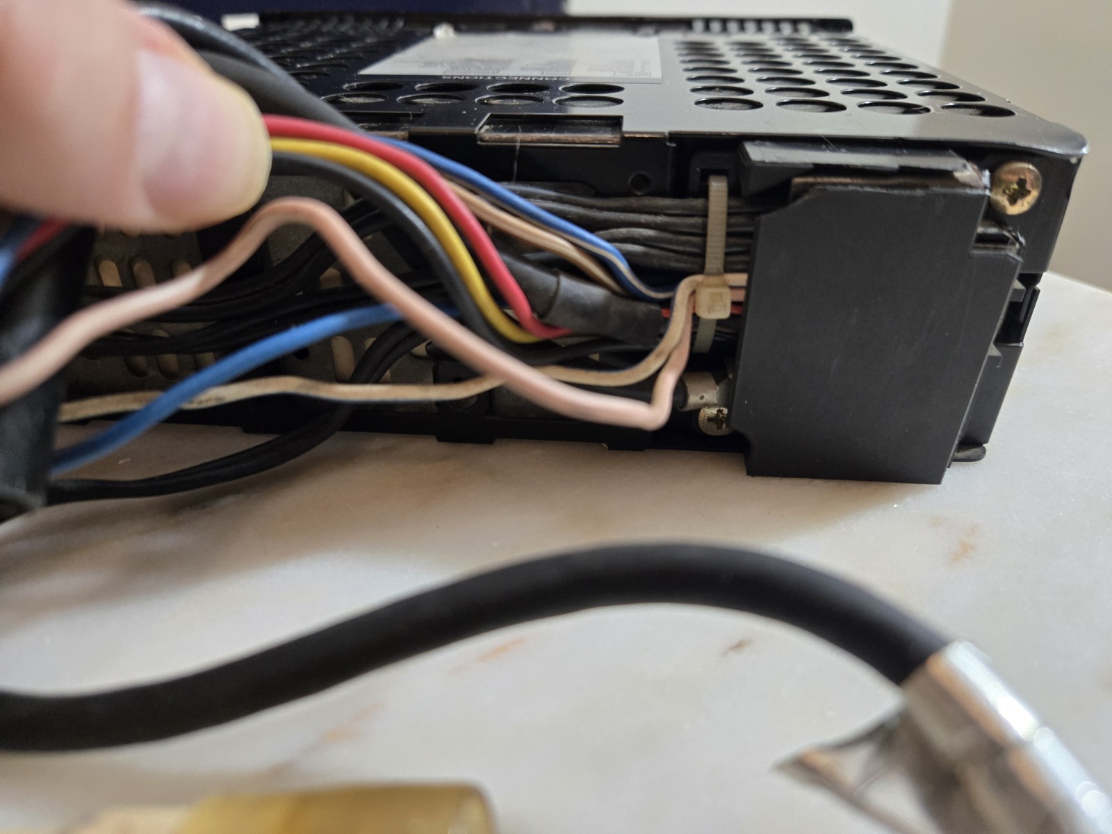 Vintage Rare Alpine 7618 AM FM Cassette Player Tuner Stereo -COMPLETE- UNTESTED