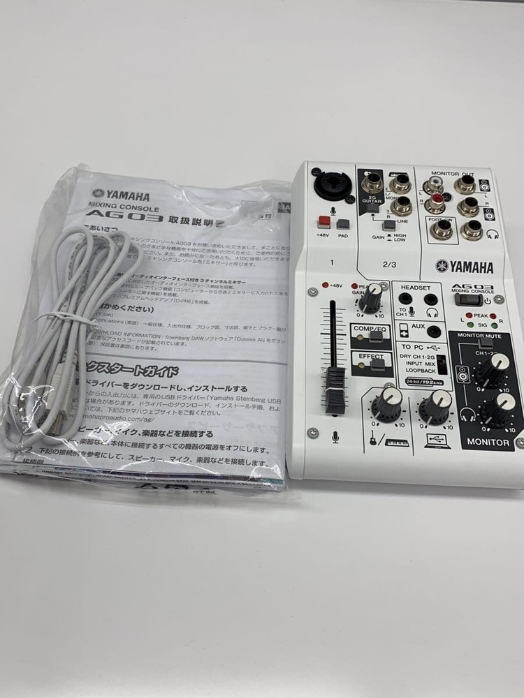 YAMAHA AG03 MIXER Used