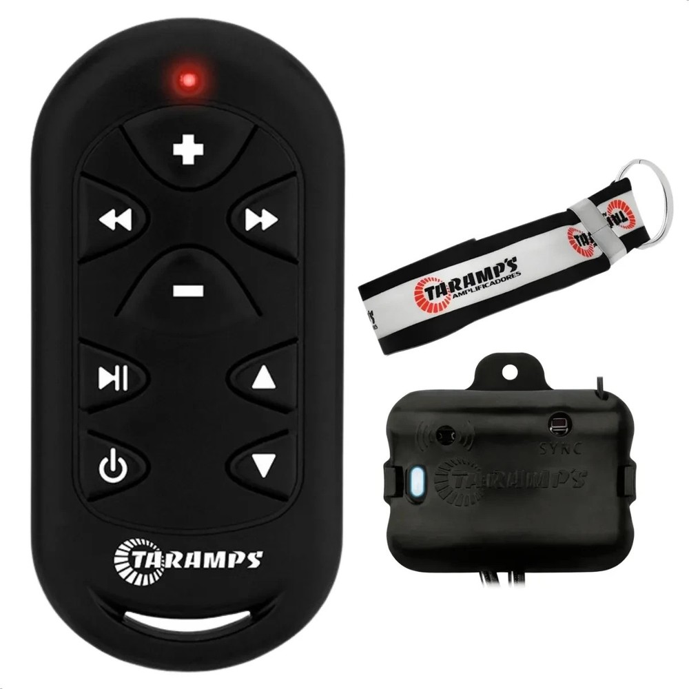 TARAMPS HD 3000 - 2ohm + TS 400x4 - 2ohm + Control TLC 3000 - Eletronics Car.