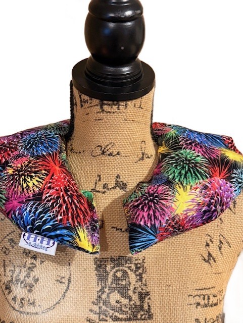 Cervical Neck,Hot Cold Herbal Pack Herbal Pack,Heat Wrap, Celestial Fireworks