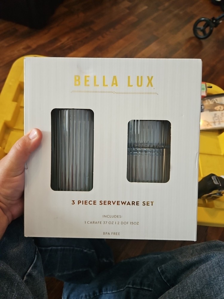 Bella Lux 3 Piece Serveware Set