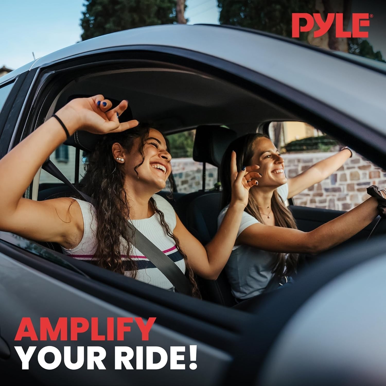 Pyle 0.3 Farad Digital Power Capacitor, High-Performance Car Audio Accessory