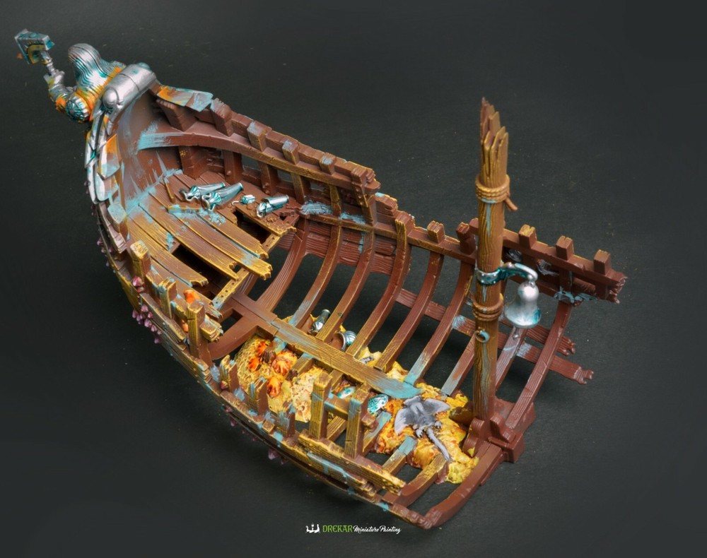 Etheric Vortex: Gloomtide Shipwreck Idoneth Deepkin ** COMMISSION ** painting