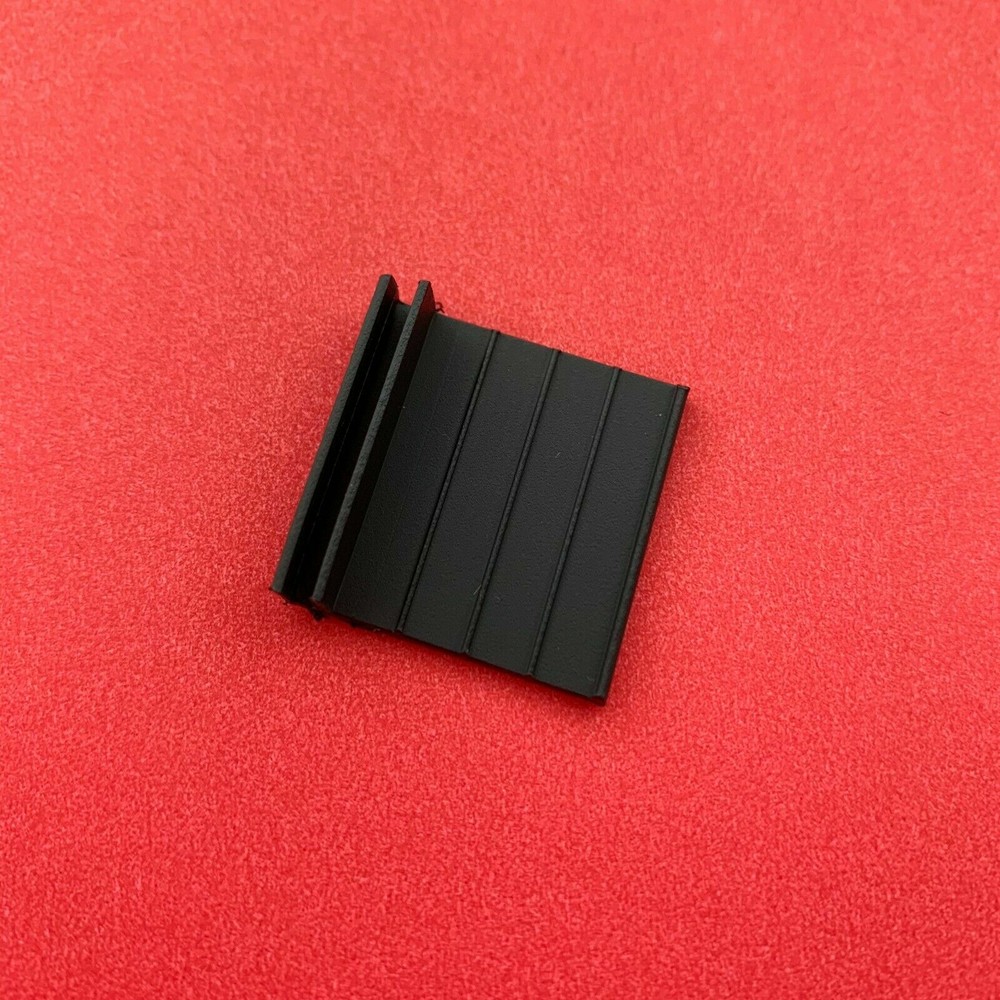 100 Pack - Black Pull Tabs for Window Screens - Hard PVC