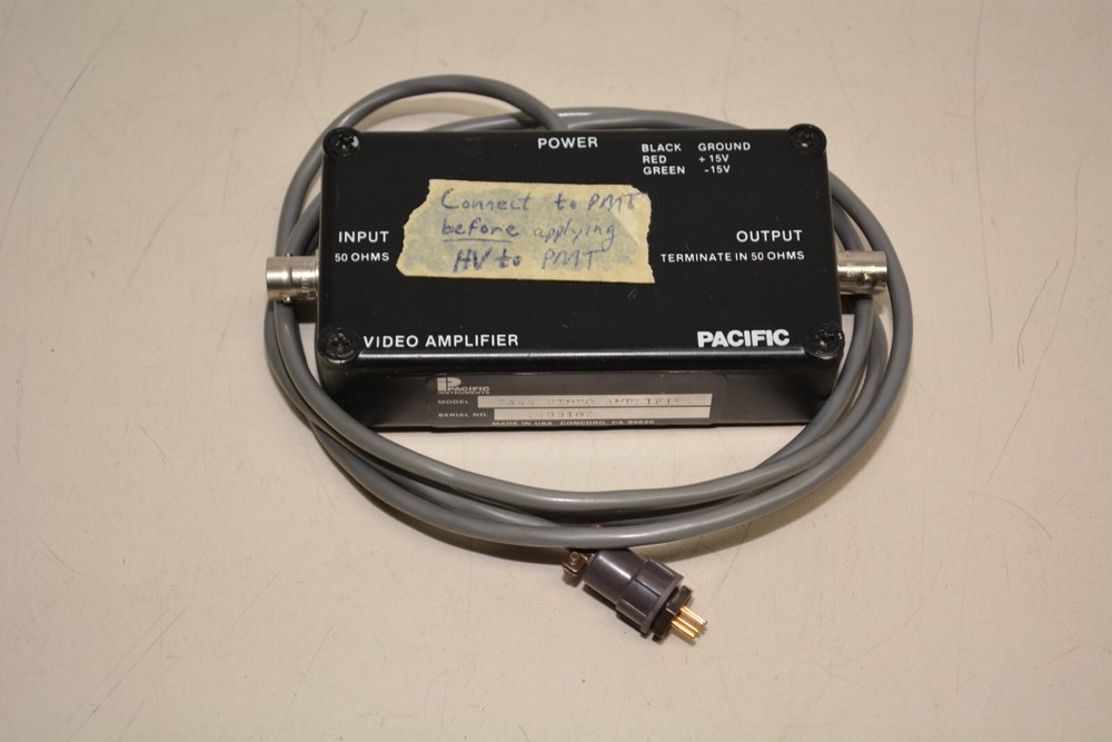 Pacific Instruments Video Amplifier Module 2A44 #W1224