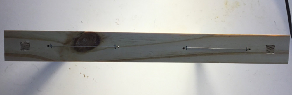 2 pack- assembled Layens frames with wire- ready for starter strip; made by hand