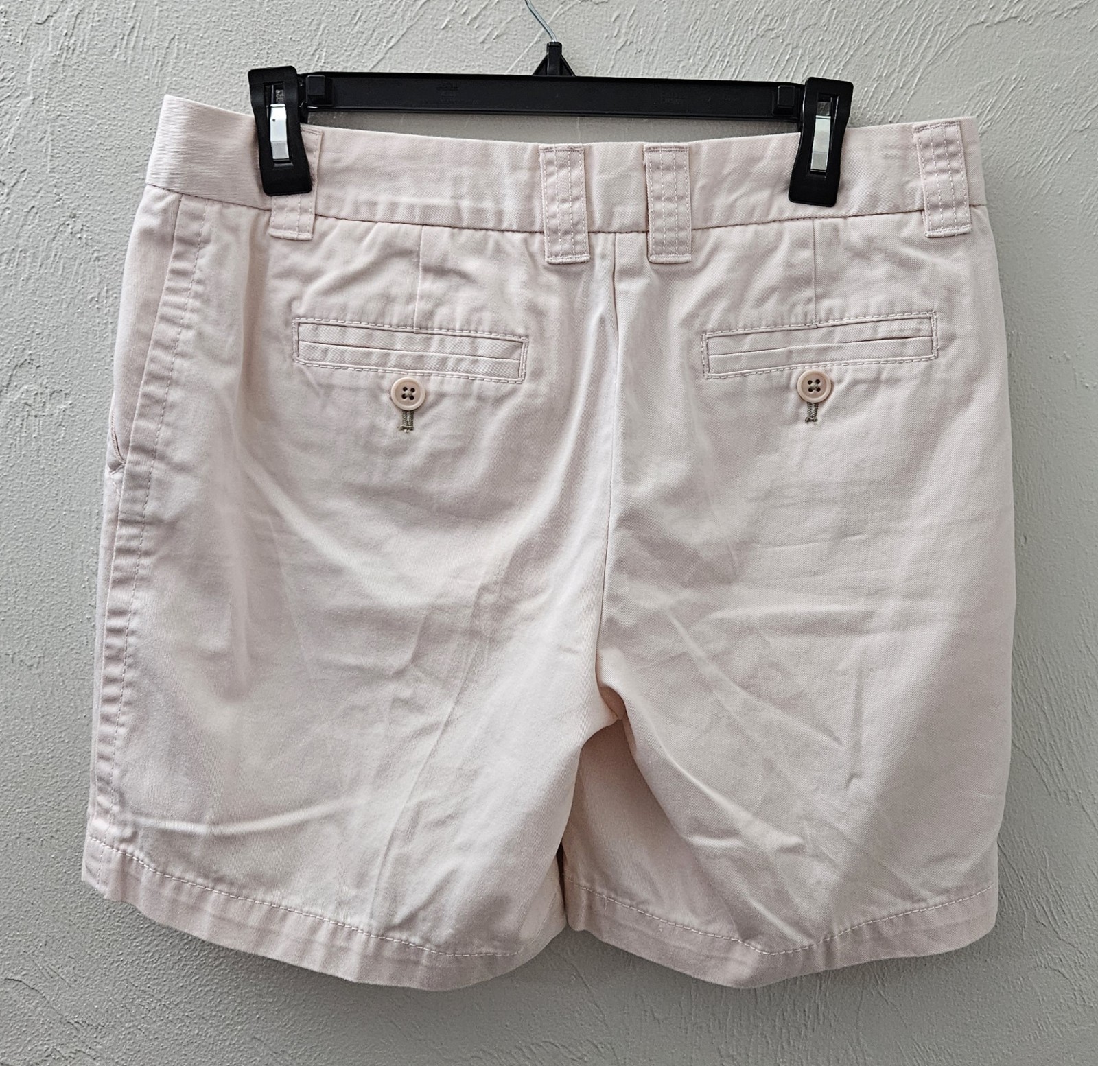 J.Crew City Fit Weathered Broken In Classic Twill Chino Shorts Women Size 6 Pink