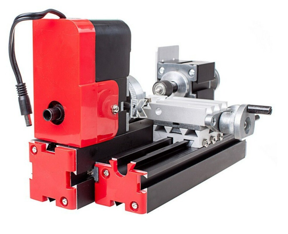 24W Micro Single Lathe Micro Combination Machine, Single Lathe DIY Tools