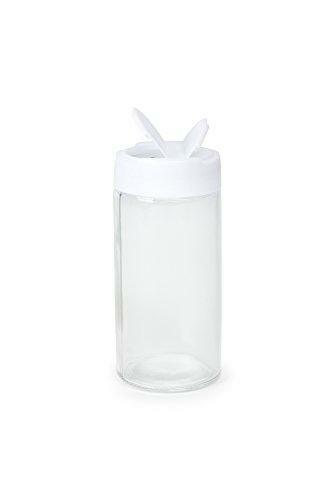 Fox Run Spice Storage Jar, 6-Ounce, Clear