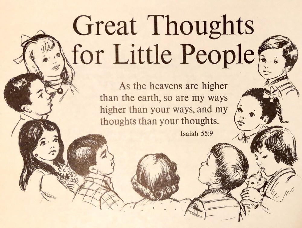 Traditional - Great Thoughts for Little People 26 Flashcard Scriptures