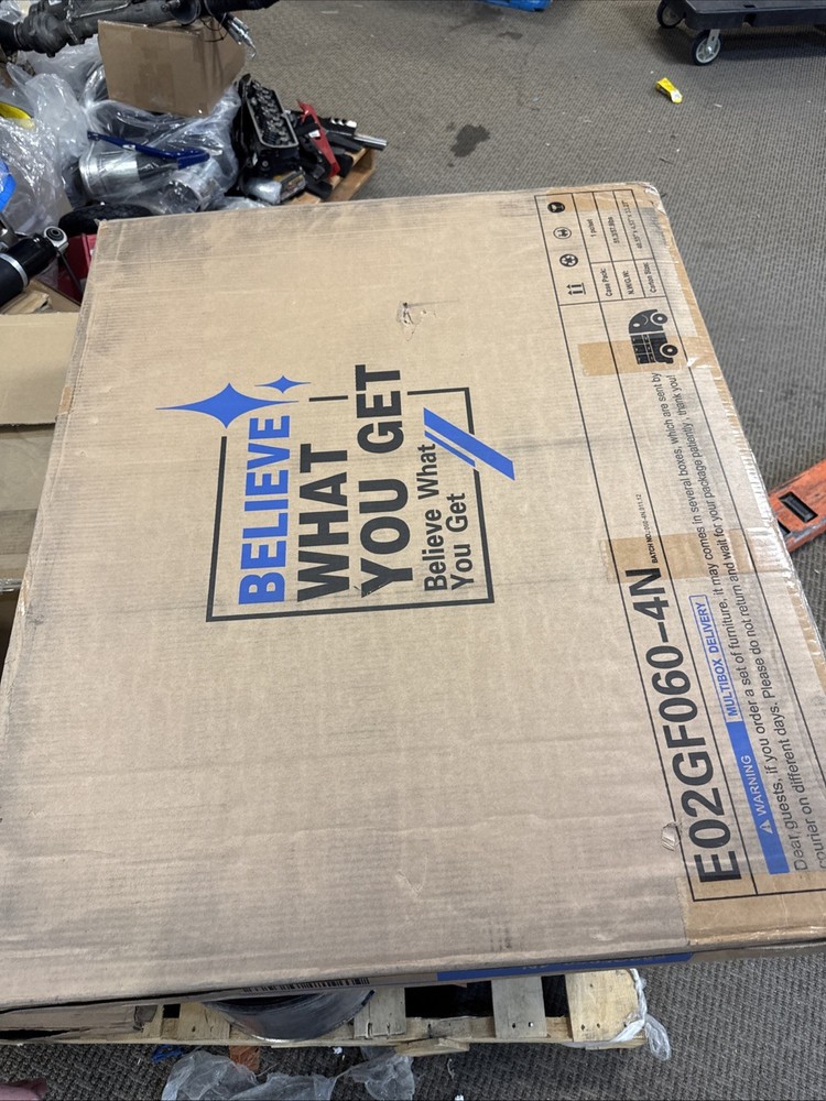 Patio Dining Table for 6 Person Outdoor Table with Umbrella Hole Rectangular