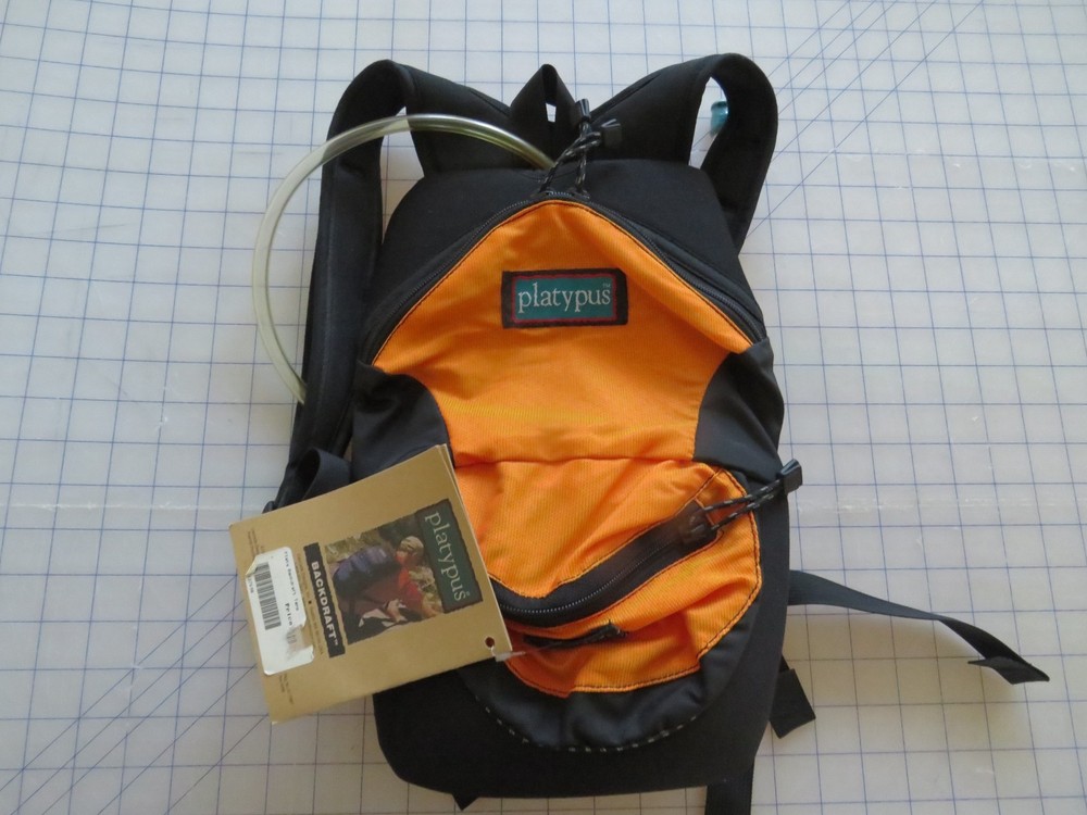 Platypus Backdraft Hydration Pack, Platy Tang NWT