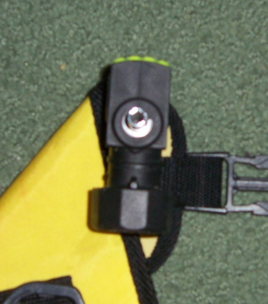 Scuba Diving Sub Alert Air Powered Surface Signaling Device.