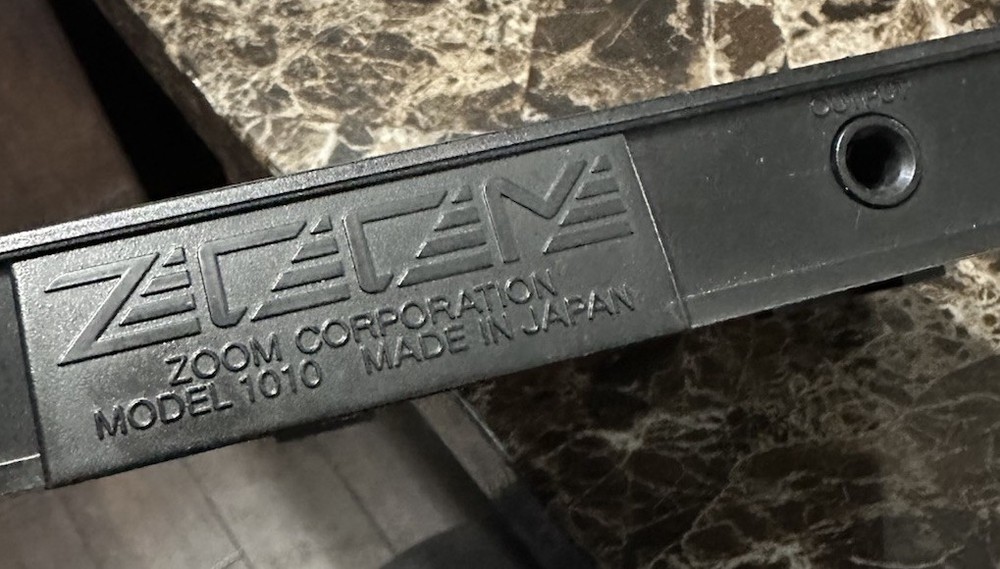 ZOOM: Multi Effect Guitar Pedal 1010 Advanced Guitar Effects Processor untested