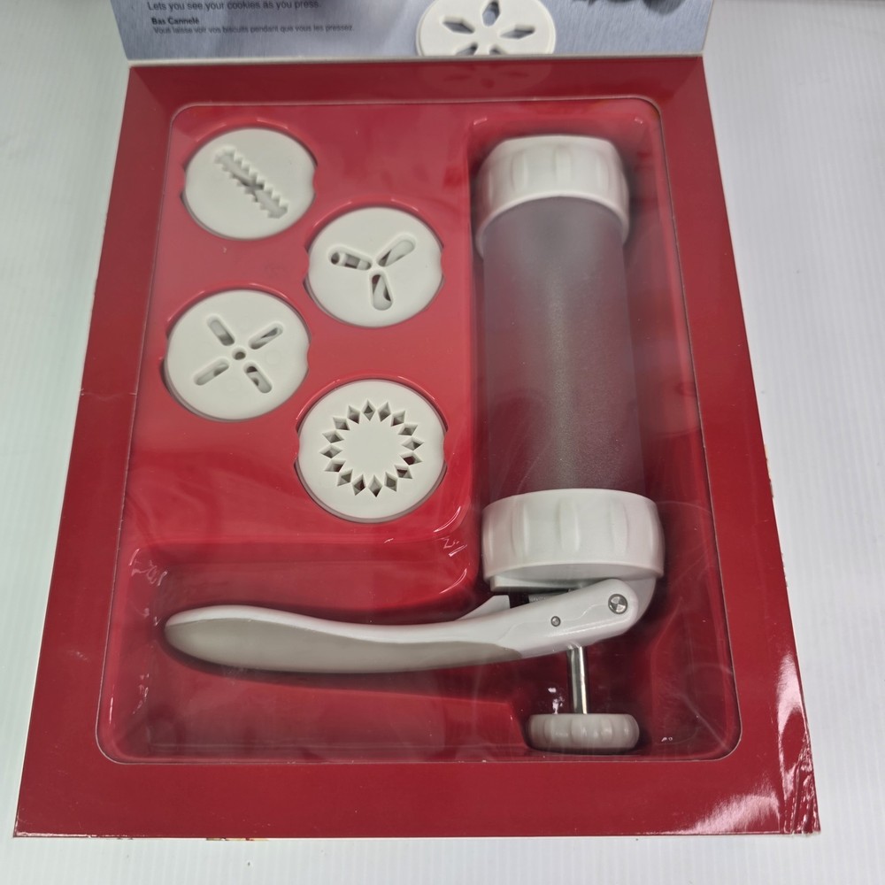 Wilton Cookie Max Cookie Press Max Control Comfort Efficiency Never Used