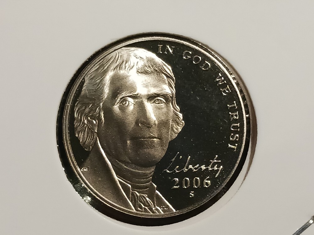2006 S Jefferson Nickel  Proof