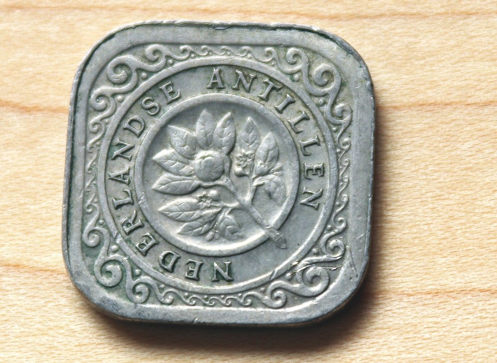 1963 Netherlands Antilles 5 Cents