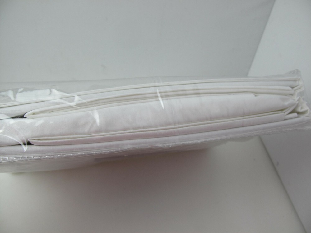 Basic Collection Hospital Sheet Set 36" x 80" White 200 Thread Count New 3 Piece