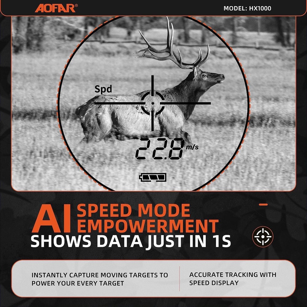 Range Finder for Hunting Archery 1000 Yards with Angle Shooting Rangefinder