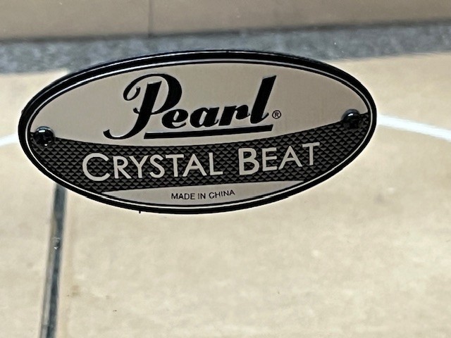 Pearl 13"x9" Crystal Beat Single Head Tom (Clear)