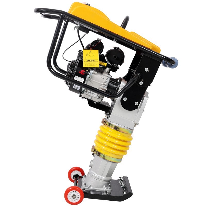 7HP Gas Power Dirt Soil Tamper Rammer Jumping Jack Compactor 196CC Engin Tamper