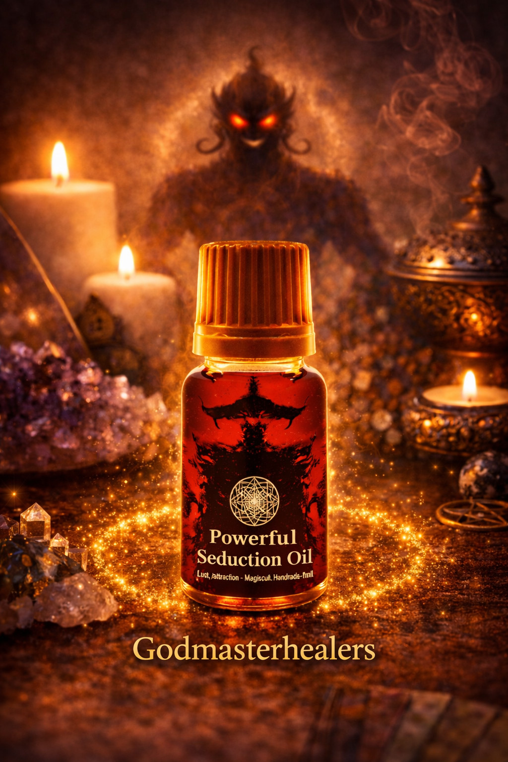 Powerful Seduction Oil....... Lust, Attraction - -.Magick.Occult, Handmade..10ml