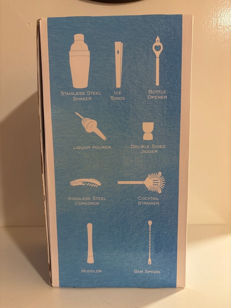 Cresimo 12 Piece Bar Set, NIB