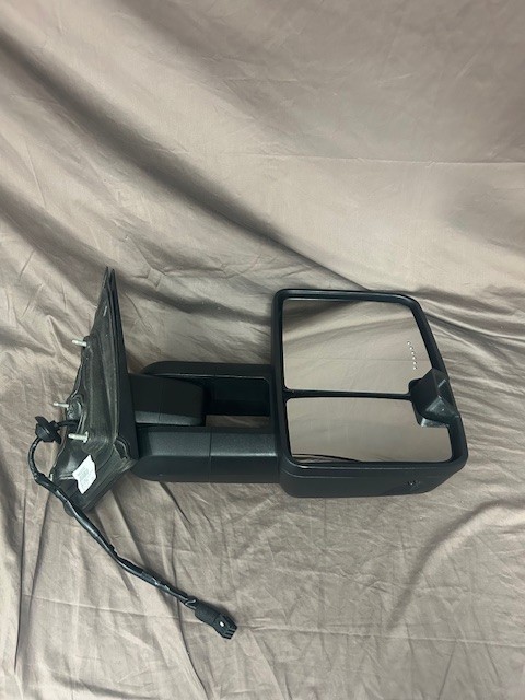 OEM, SIDE MIRROR ASSEMBLY, RH PASSENGER, BLACK, 2019-2025 CHEVY 4500/5500/6500